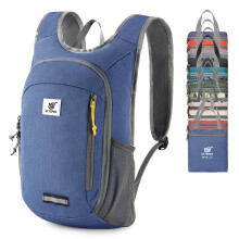 SKYSPER Small Daypack 10L Hiking Backpack Packable Lightweight Travel Compact Foldable Rucksack for Women Men(Royalblue)