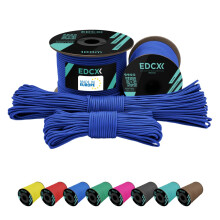 EdcX 2 mm Nylon Paracord 275 (15, 30, 50 and 100 m)? 100% Nylon rope, 3-Strand cord, Nylon cord 2 mm in Many Colours (Royal Blue, 30 m)