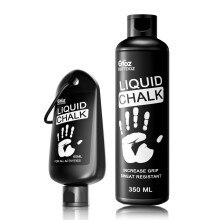 OUTTDOZ Pro Grade Liquid Chalk Mess-Free Gym Chalk for Weightlifting, Gymnastics, Rock Climbing, Dancing, Dries in Seconds| 350ML+60ML