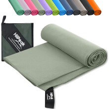 HiiPeak Microfibre Towel Compact Camping Beach Towel - Quick Dry Lightweight Absorbent Sports Gym Swimming Hiking Drying Towel for Men,Women