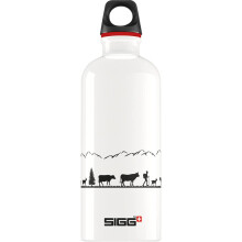Sigg - Aluminium Water Bottle - Traveller White - Climate Neutral Certified - Suitable For Carbonated Beverages - Leakproof - Lightweight - BPA Free -
