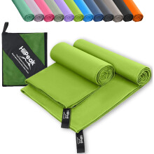HiiPeak Microfibre Towel Compact Camping Beach Towel - Quick Dry Lightweight Absorbent Sports Gym Swimming Hiking Drying Towel for Men,Women