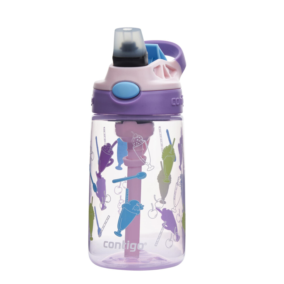 Contigo Children's Drinking Bottle Easy Clean Autospout With Straw, Bpa-Free Robust Water Bottle, 100% Leak-Proof, Easy To Clean, Ideal For Daycare,