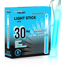 Glow Fever Glow Sticks Bulk, Emergency Safety Military 6'' Lightsticks, Light Up Ultra Bright With 8 Hours Duration For Hiking Party Camping Blackouts