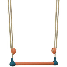 Trapeze for Swing Set - ALEO BY TRIGANO - 529 - Rope Suspension - Coral / Blue