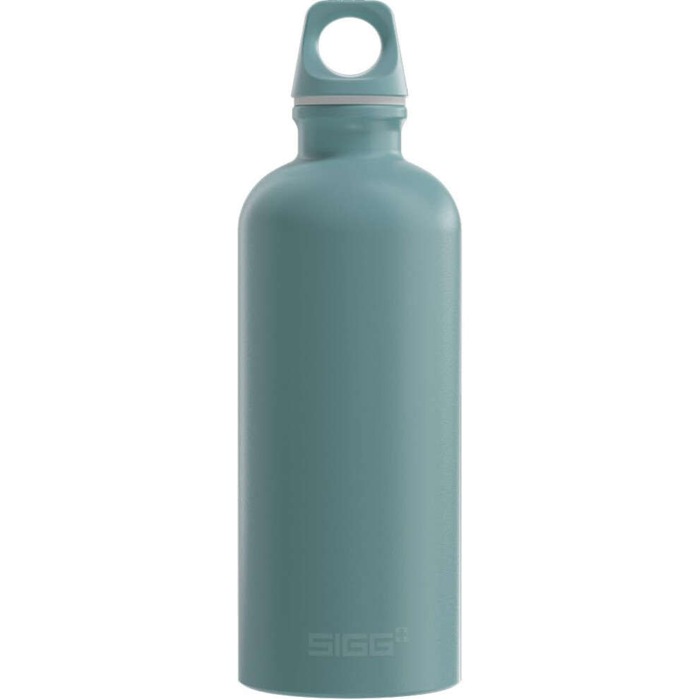 Sigg - Aluminium Water Bottle - Traveller Morning - Swiss Made - Climate Neutral Certified - Suitable For Carbonated Drinks - Leak-Proof Blue