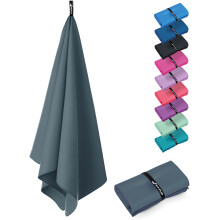 Fit-Flip Swimming towel ? quick dry microfibre beach towel - ultra absorbent thin microfiber towels for travel, beach & gym - lightweight swim
