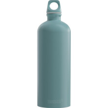 Sigg - Aluminium Water Bottle - Traveller Morning Blue - Swiss Made - Climate Neutral Certified - Suitable for Carbonated Drinks - Leak-Proof -