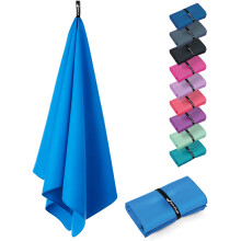 Fit-Flip Swimming towel ? quick dry microfibre beach towel - ultra absorbent thin microfiber towels for travel, beach & gym - lightweight swim