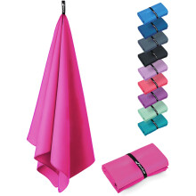 Fit-Flip Swimming towel ? quick dry microfibre beach towel - ultra absorbent thin microfiber towels for travel, beach & gym - lightweight swim