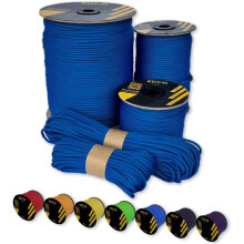 EdcX Paracord 4mm, 35+ Solid Colors (10m, 15m, 30m, 50m, 100m, 300m) | Ideal for Crafting, DIY, Camping, Survival, Outdoor | 100% Nylon Rope 4mm |