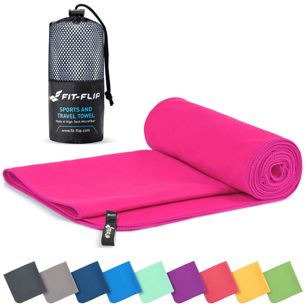 Photos - Golf Fit-Flip Microfibre towel - compact, ultra lightweight & quick dry - perfect for gym, travel & beach - swimming towels for s