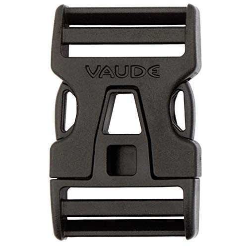 VAUDE Vaude Steckschnalle Single Adjust Quick-Release Buckle - Black/Black, 25 mm