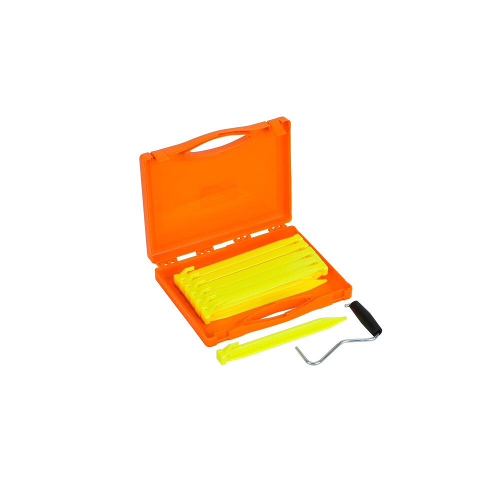 Vango Bolt Tent Pegs Set For Camping, Tarps, Awning With Case 12 X 22.5Cm Pegs