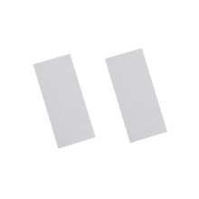 RECHERE 2pcs Knife Handle Liner Spacer G10 White Knives Sword Gun Making Material 180X80X1mm