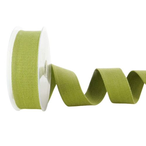 5m x 30mm Trimz Heavy Duty Cotton Webbing ? Olive