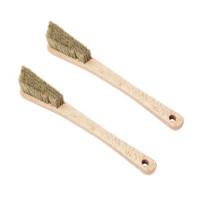 Rock Climbing Brush & Bouldering Brush with Thick Ultra Durable Boar's Hair Bristles and Ergonomic Handle for All Climbing Holds & Climbing Chalk