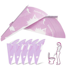 Tsathoggua 30 Pcs Paper Female Urinal Portable - Compact, Hygienic Pee Funnel for Women - Travel, Camping & Outdoor Essentials