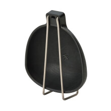 Snow Peak Folding Nylon Cooking Ladle for Camping/Hiking, Black