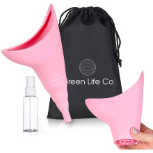 Female Urinal Portable No Overflow No Leak Reusable Pee Funnel ? Sturdy & Bigger For More Comfort - Female Urination Device For Women Stand To Pee &