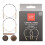 Lantern Moon Swivel Cable, Silver & Brass, 40 cm 1