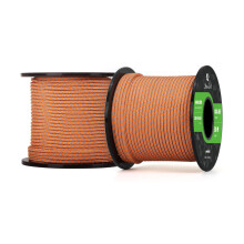 Abma Cord Paracord 100 lbs 2mm 100% Nylon 30M - Grey & Orange