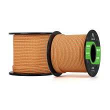 Abma Cord Paracord 100 lbs 2mm 100% Nylon 30M - Neon Orange & Neon Green