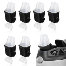 PEUTIER 6pcs Replacement Spout for Contigo Aubrey, Silicone Water Bottle Mouthpiece Replacement Lid Parts Mouth Piece Accessories for Contigo Water