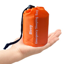 Vaupan Emergency Sleeping Bag, Lightweight Thermal Bivy Sack, Survival Shelter Blanket Bags, Waterproof Survival Sleeping Bag Portable Sack for