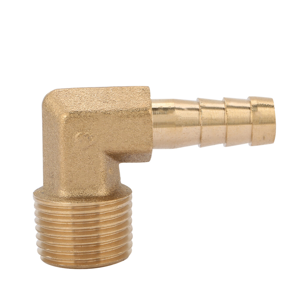 2Pc G3/8 Brass Elbow Hose Barb Fitting 8Mm 3131393769629