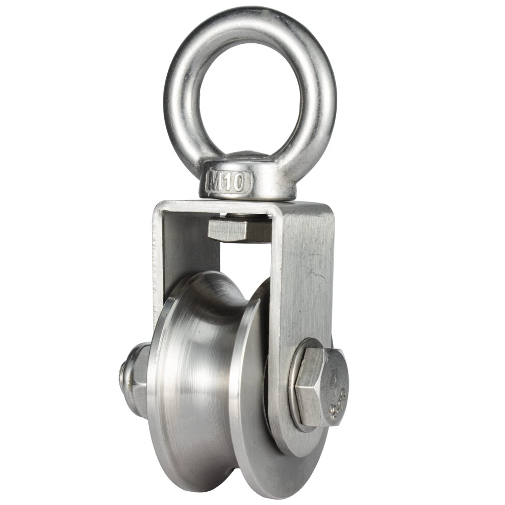 Kcnofnc Pulley Steel Cable With 2 Ball Bearings, Fitness 304 Stainless Steel, Load Capacity 500 Kg 5051224856138