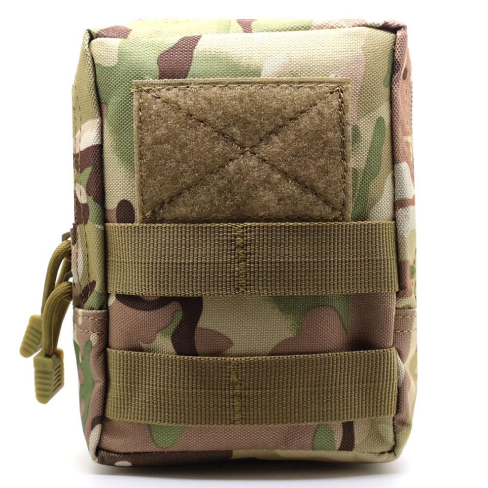 Camo Tactical Molle Utility Pouch Belt Camouflage Admin Tool Bag Army Military Medic Edc 5051224855964