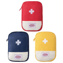 JSTHHTT 3 Pieces Mini First Aid Kit First Aid Kit Bags, First Aid Bag Empty Medicine Bags for Travelling, Medicine Storage Bag Travel Medicine Bag