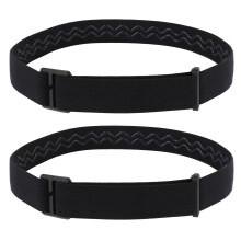 BOXOB 2pcs Elastic Headlamp Strap, Headband Strap Replacement Head Band Comfort Belt Headlight Strap Holder Head Lamp Light Torch Accessories
