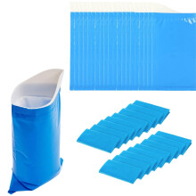 flintronic 16Pcs Disposable Urine Bags, 700ML Emergency Toilet Pee Bags, Portable Urine Bags for Men Women Kids Patient and Pregnant, Vomit Bags