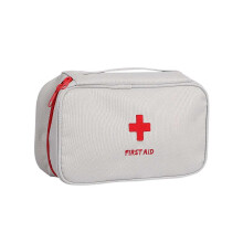 Empty Medicine Bag First Aid Bag Box Mini Travel Emergency Pouch Compact Medicine Storage Bag for Travel Home Office Car Outdoors Sports Camping