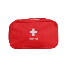 Empty Medicine Bag First Aid Bag Box Mini Travel Emergency Pouch Compact Medicine Storage Bag for Travel Home Office Car Outdoors Sports Camping