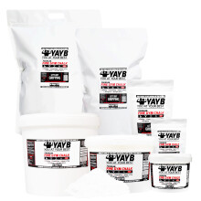 YAYB Premium Fine Gym Chalk - UK/EU Grade - Climbing Powder Bucket (250g (HARD PLASTIC RESEALABLE TUB))