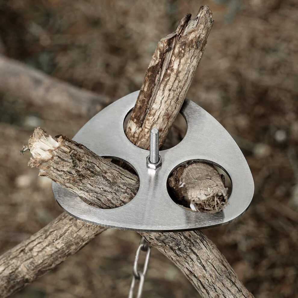Photos - Other Camping Utensils Portable Campfire Stand, Outdoor Cookware Stand, Campfire Cooking Accessories Set, Camping Cooking Tripod That Can Be Built