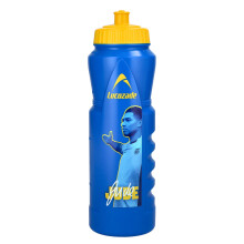 Lucozade Sport x Jude Bellingham England Football 1L Sports Water Bottle ? leak proof, with sports cap & measuring strip, in yellow & blue
