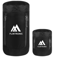 flintronic Compression Stuff Sack, 35L, Lightweight Water Resistant Compact Stuff Sack Storage bag, Sleeping Bag Stuff Sack with Ripstop Fabric for