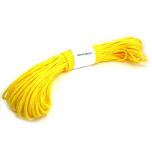 WINGONEER 550 Paracord Mil Spec Type III 7 strand parachute cord Yellow 100 feet