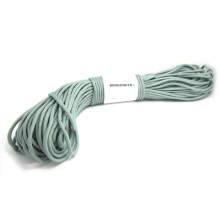WINGONEER? 550 Paracord Mil Spec Type III 7 strand parachute cord Silver Grey 100 feet