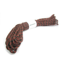 WINGONEER 550 Paracord Mil Spec Type III 7 strand parachute cord Red Camo 100 feet