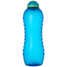 Sistema Twist 'n' Sip Water Bottle, Leakproof Water Bottle, 620 ml, BPA-Free, Blue