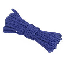 Rebower 550 Paracord Rope 8m, 4mm Thin Paracord Nylon Cord 7-Strand Core [for Tent Camping Outdoor Gear] - Sapphire Blue
