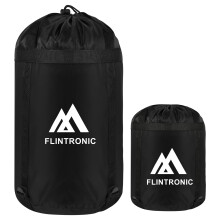 flintronic Compression Stuff Sack for Sleeping Bag, Lightweight Waterproof Compact Stuff Sack, Compression Bag with Ripstop Fabric, Storage Bag with