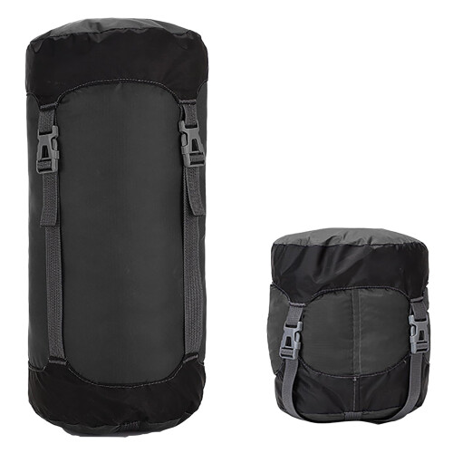 Compression Stuff Sack for Sleeping Bag,11L/18L/30L/45L Lightweight Waterproof Compact Compression Nylon Stuff Sack StorageBag,Travel Compression Bag