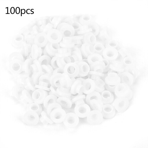 Transistor Insulation Spacer Washers Plastic 100pcs TW-3 1