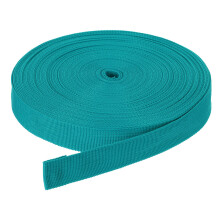 DMiotech 25 Yard x 1 Inch Width Nylon Webbing Strap Poly Flat Webbing Strapping for DIY Craft Backpack Strapping, Sewing, Outdoor Gear Repair, Bright